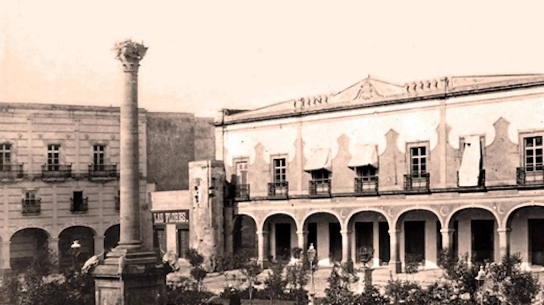 2. Plaza de Armas. Qro. Ca, 1882